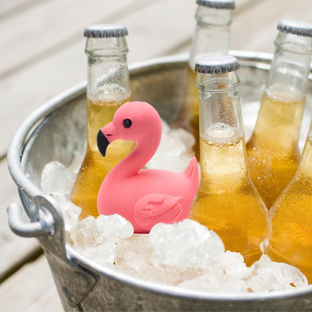 Pink Flamingo Cruise Duck Gift Tropical Hide and Seek Duck for Ship Adventures Summer Party Favor Family Cruise Keepsake Gift Souvenir Duck