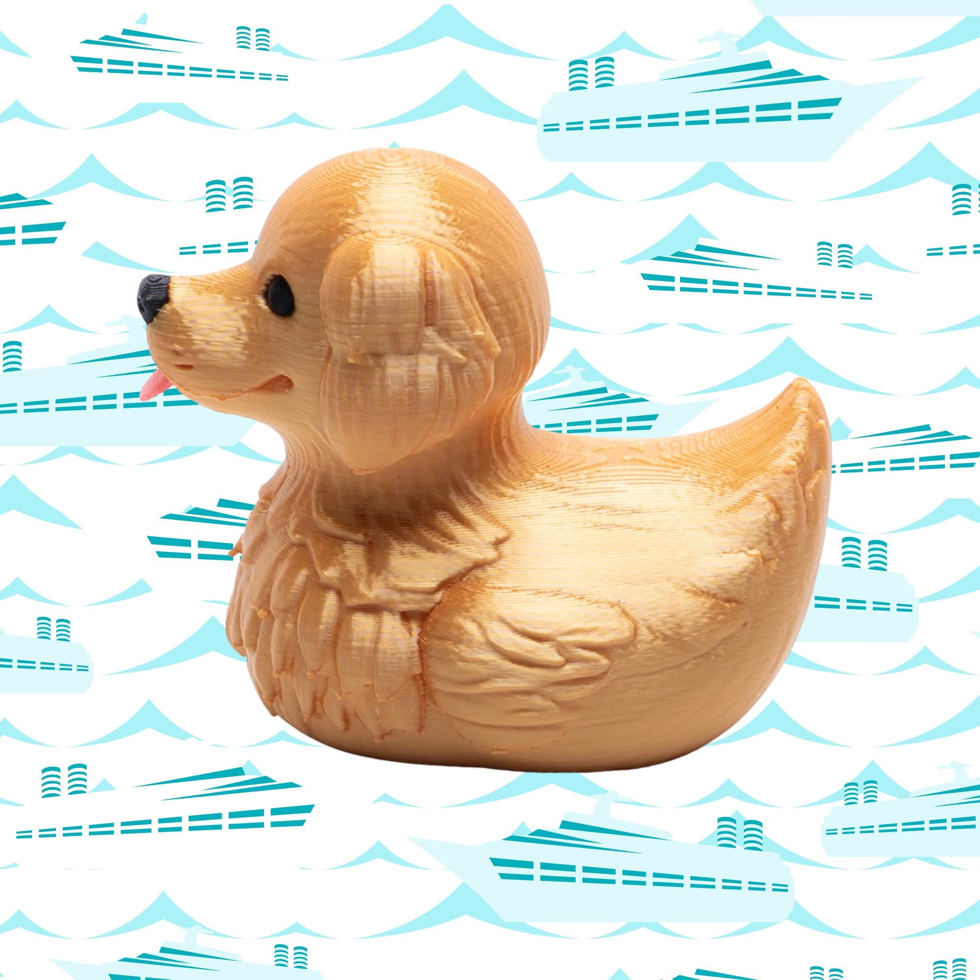 Golden Retriever Duck Bon Voyage Gift for Cruise Hide and Seek Golden Retriever Dog Lover Cute New Puppy Owner Gift Dog Lover Breeder Gift