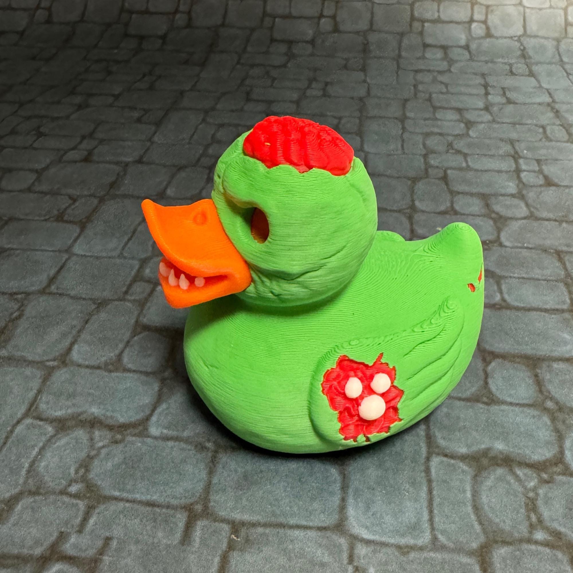 Zombie Duck for 4x4 Ducking Funny Off-Road 3D Printed Duck Gift for Ducking Fans Outdoor Adventures and Halloween Zombie Party Decor Favor