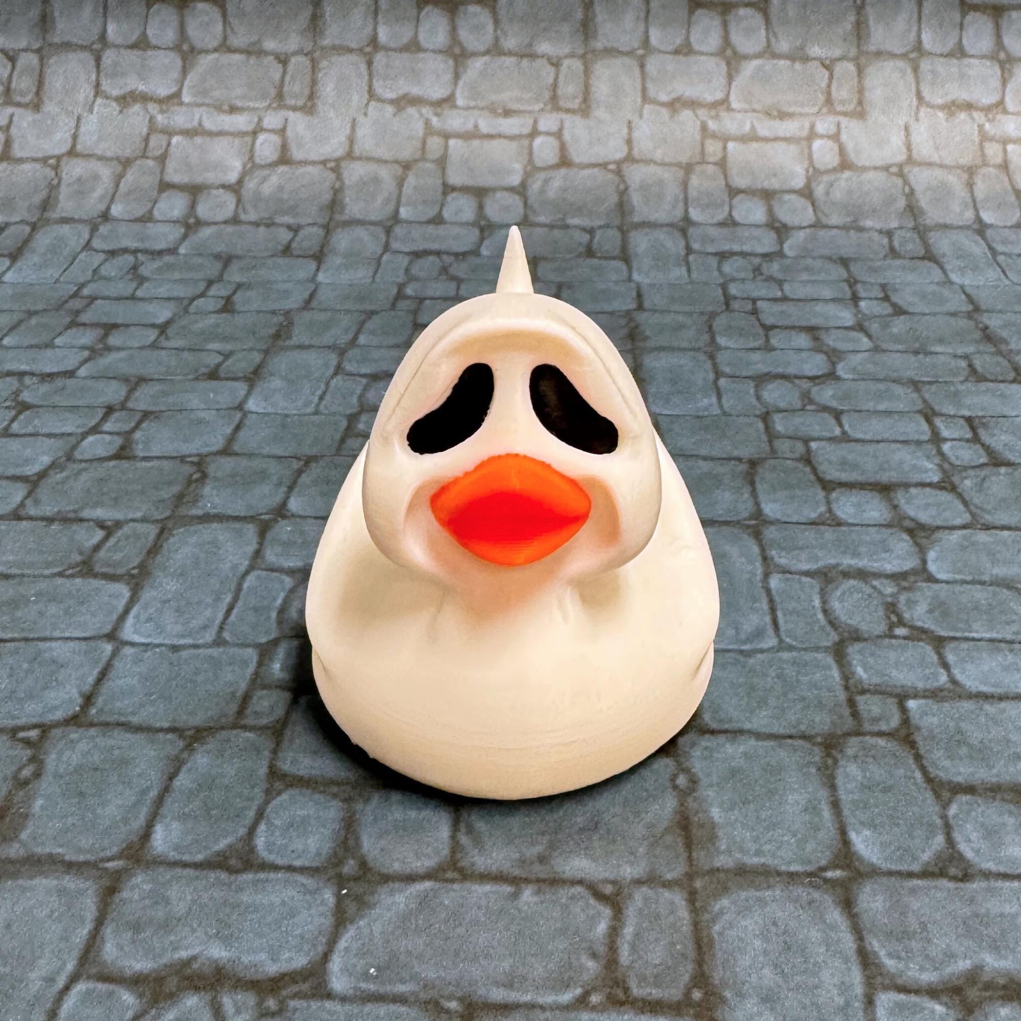 Halloween Jack O’ Lantern Duck for 4x4 Car Ducking and Fall Cruise Gift Pumpkin Duck for Hide and Seek Fun and Off Road Dashboard Decor