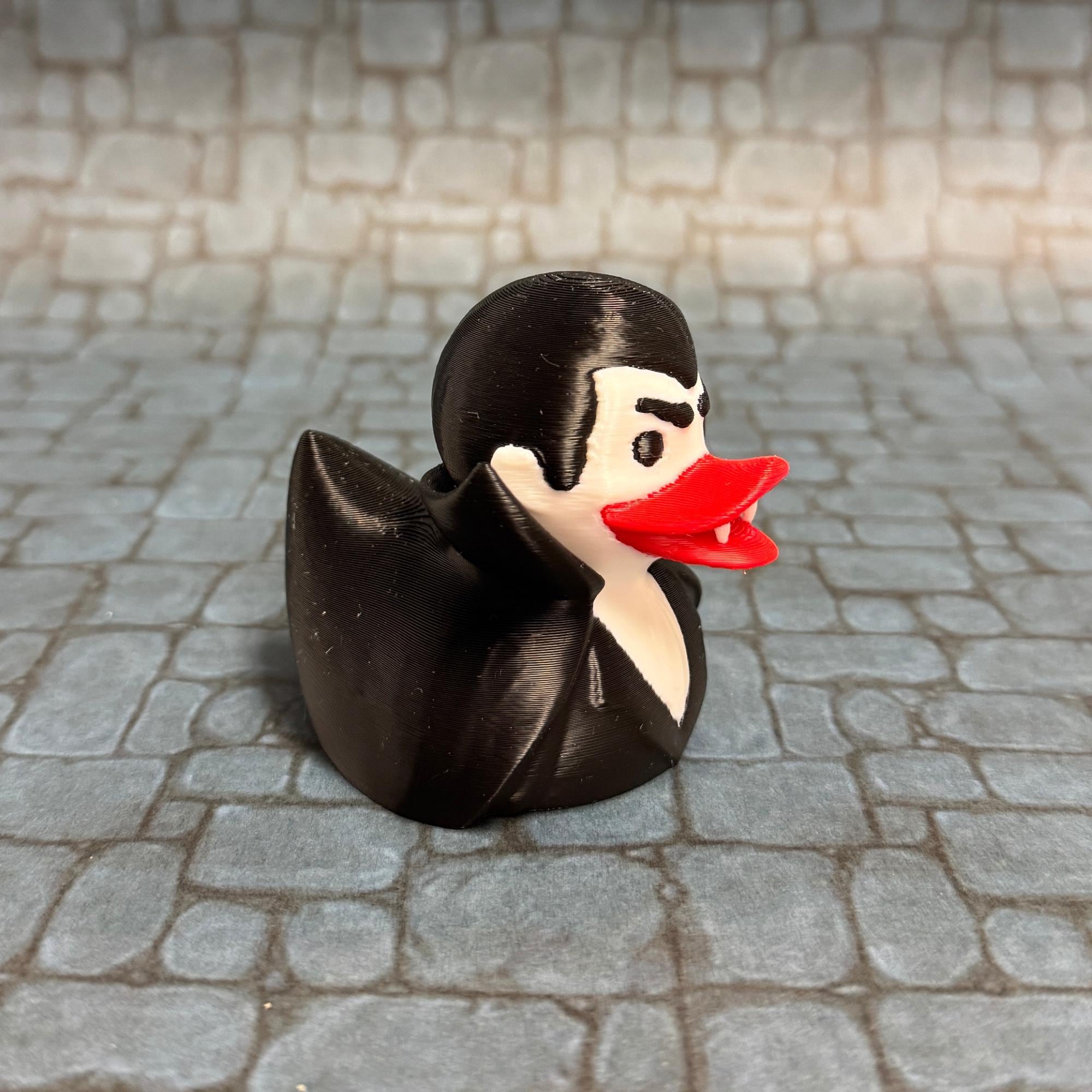 Halloween Vampire Duck for 4x4 Car Ducking and Cruise Duck Gift Spooky Dracula Duck for Vehicle and Fall Party Decor 3D Printed Vampire Duck