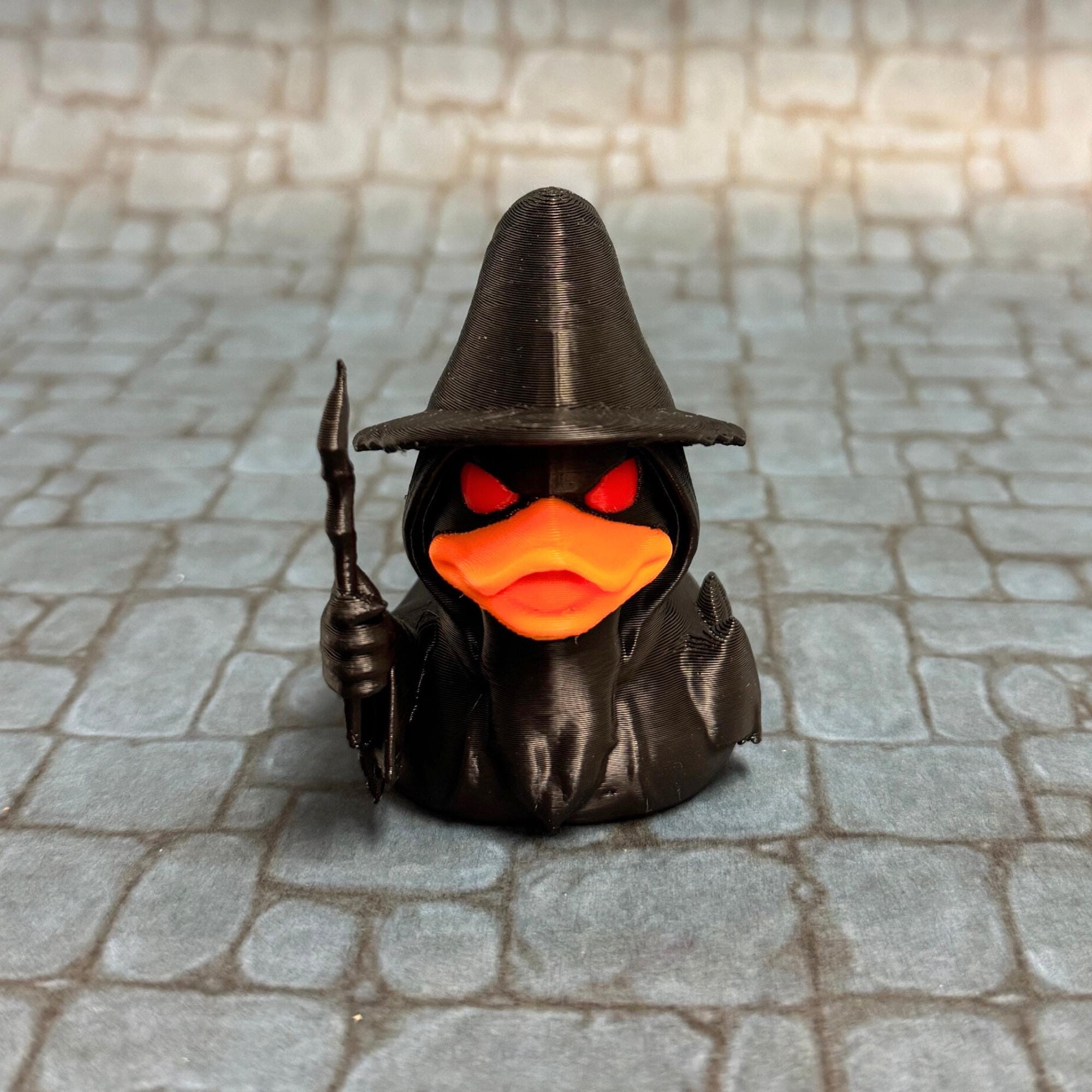 Halloween Werewolf Duck for 4x4 Car Ducking and Cruise Duck Gift Spooky Duck Werewolf for Vehicle Dashboard and Fall Party Favor Supplies