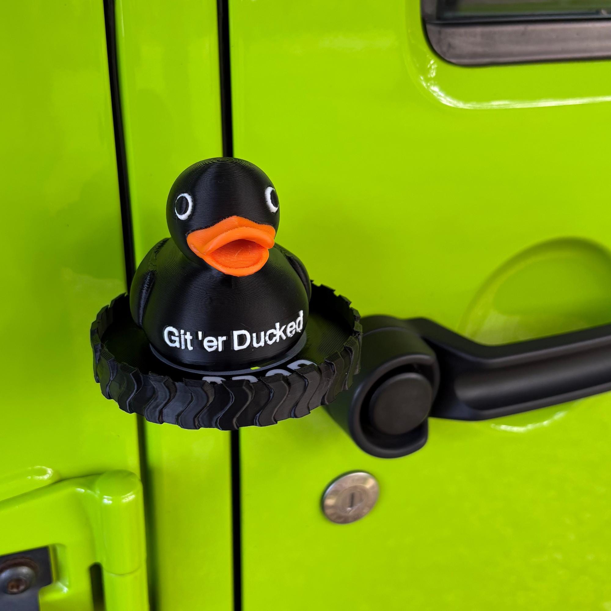 Custom 3D Duck for 4x4 Ducking Keepsake Personalized for Group Event Party Gift for Team Fun Birthday Favor Decoration Funny Work Gag Gift