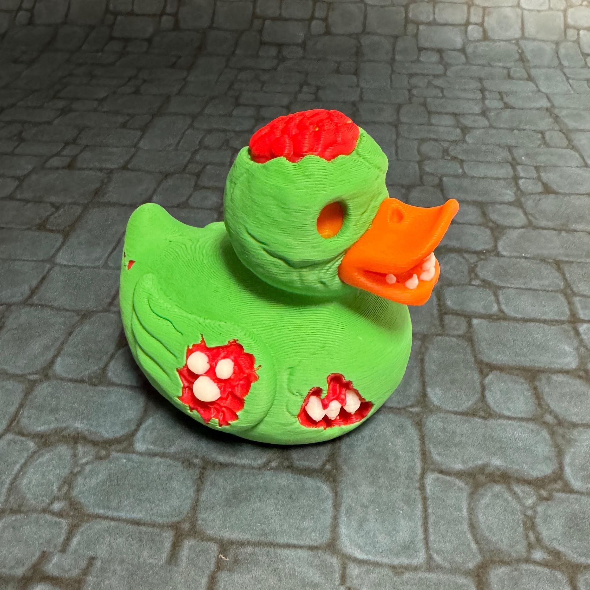 Zombie Duck for 4x4 Ducking Funny Off-Road 3D Printed Duck Gift for Ducking Fans Outdoor Adventures and Halloween Zombie Party Decor Favor